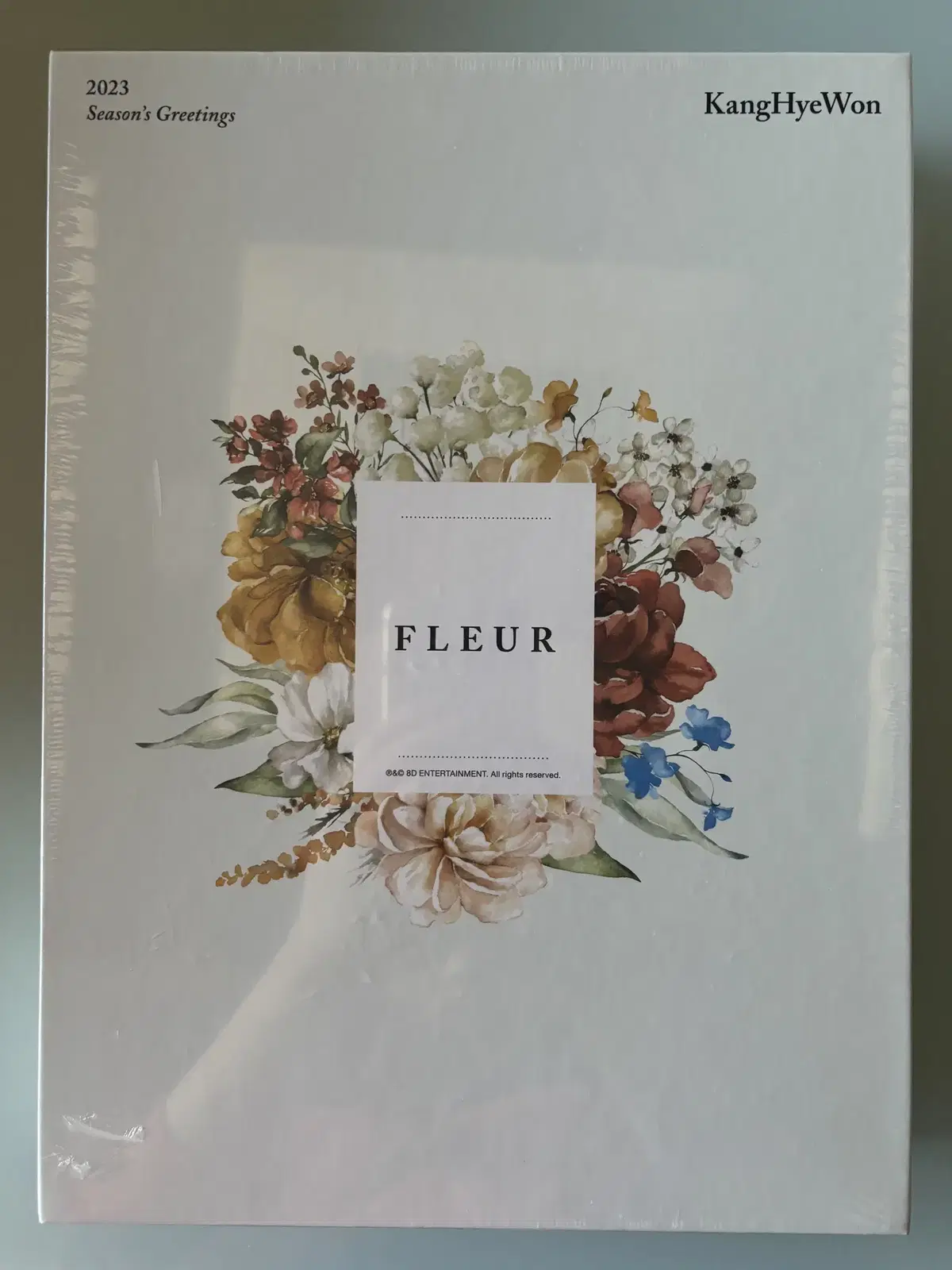 미개봉 2023 강혜원 시즌그리팅 시그 FLEUR